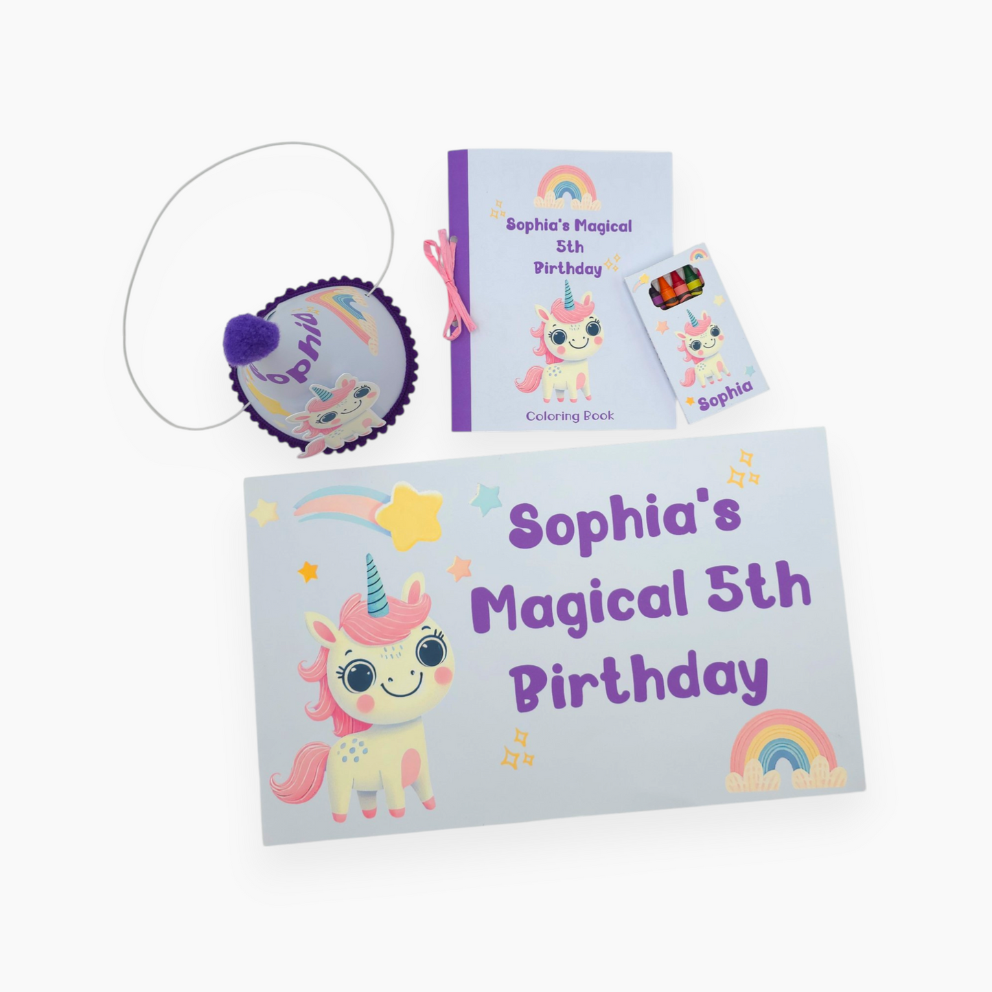 Magical Unicorn Coloring Bundle