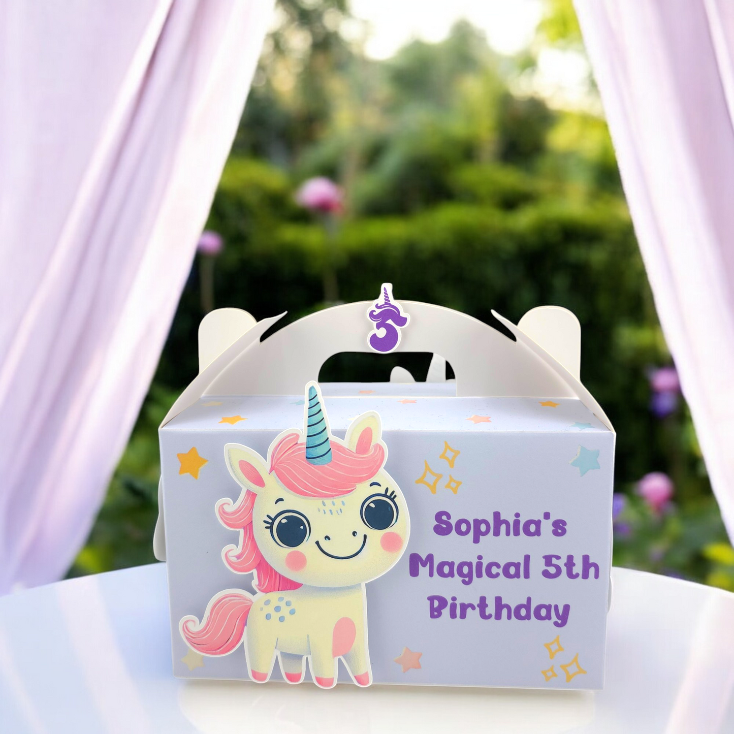 Magical Unicorn Celebration Snack Station Bundle
