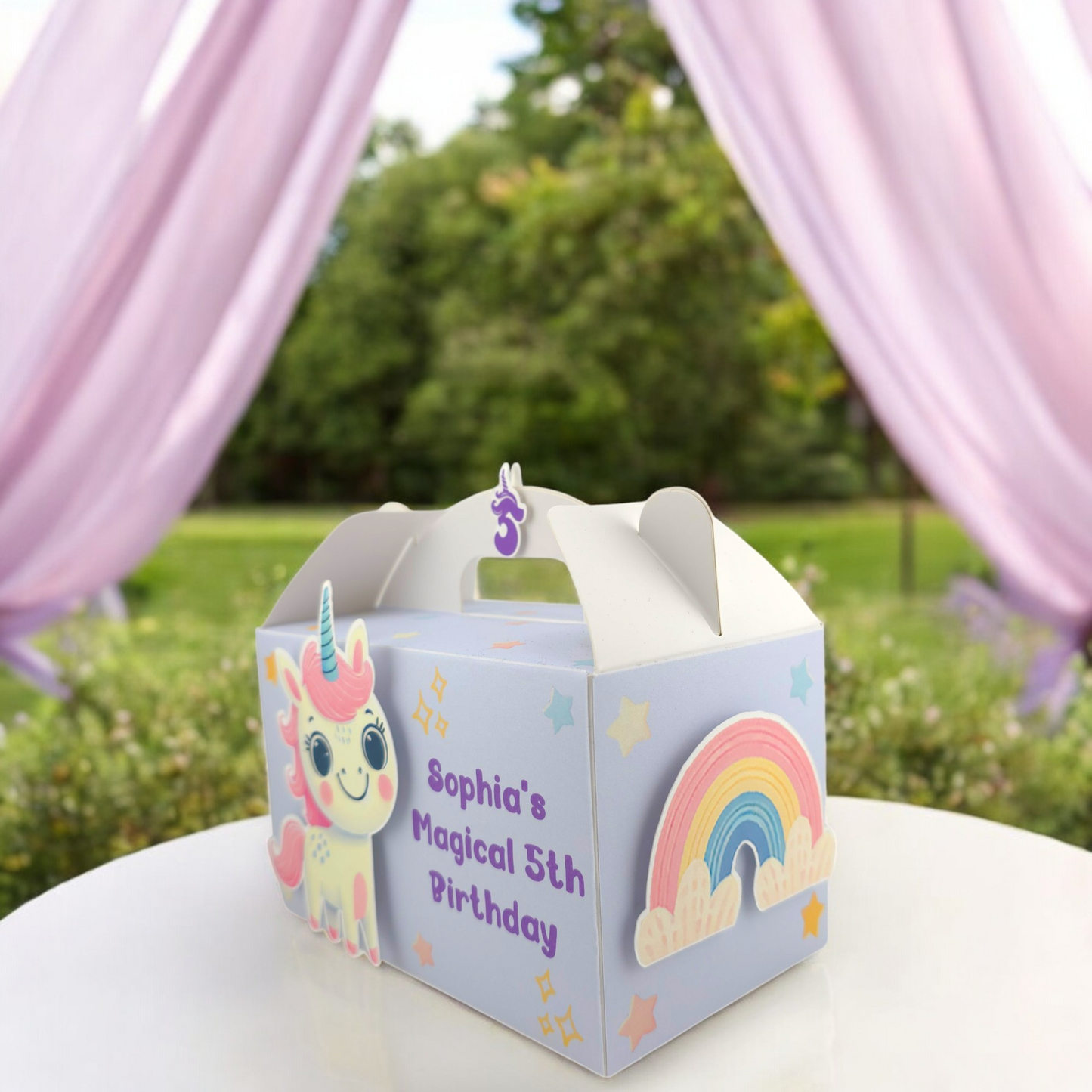 Magical Unicorn Celebration Snack Station Bundle