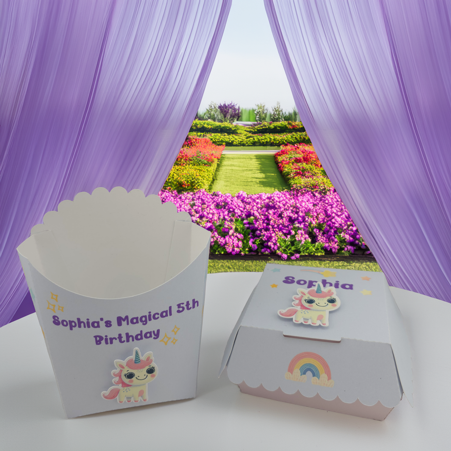 Magical Unicorn Celebration Snack Station Bundle