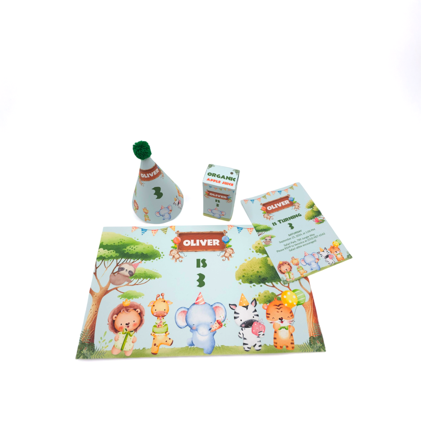 Safari Friends Celebration Essentials Bundle