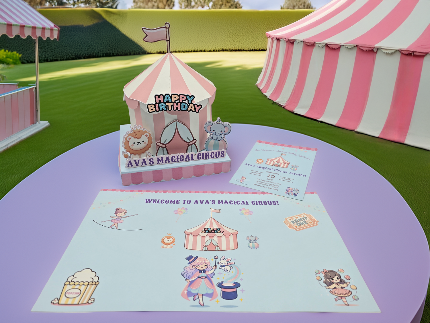 Whimsical Big Top Theme